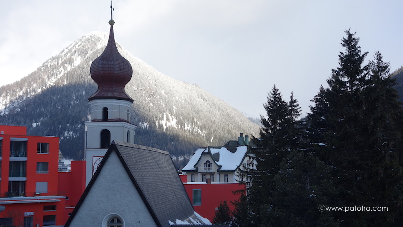 Ausblick Hotel Seehof Davos