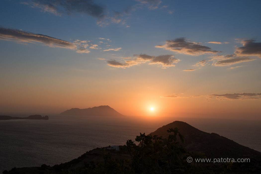 Der schönste Ort für einen Sonnenuntergang auf Milos: Plaka