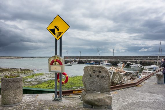 Hafenmole in Galway