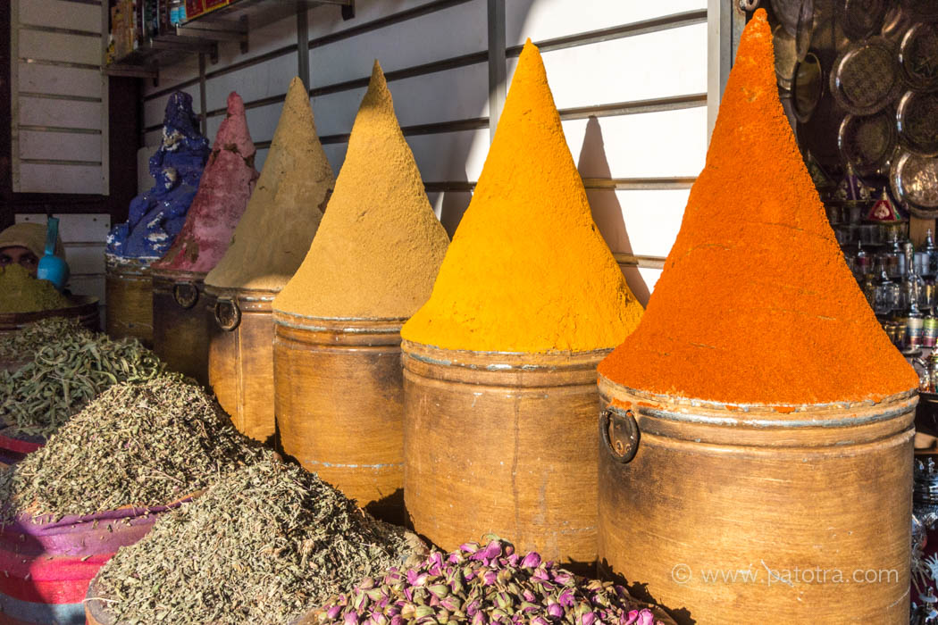 Gewuerze in aArrakesch