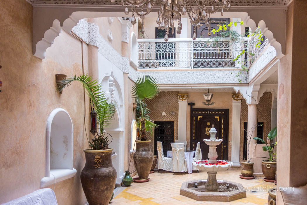 Marrakesch Riad Palais des Princesses Innenhof