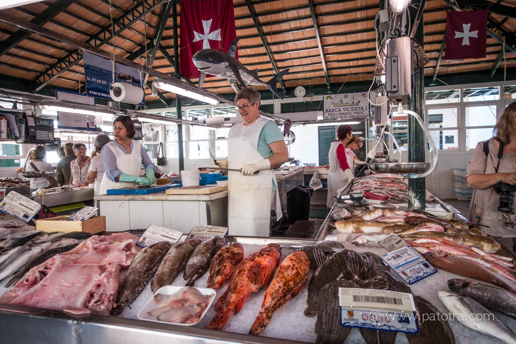 Ciutadella Fischmarkt