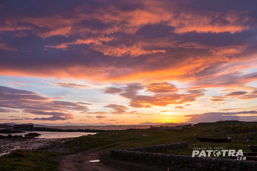 Sonnenaufgang auf Inishbofin