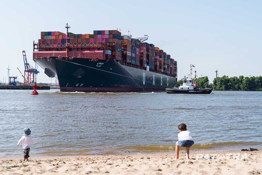 Containerschiffe Hamburg