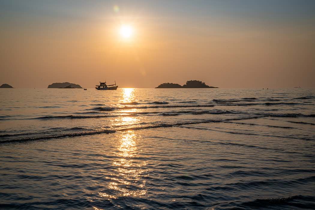 Sonnenuntergang auf Koh Chang
