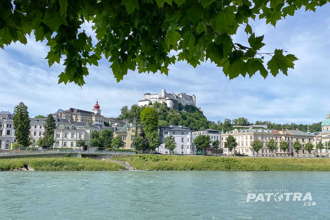 Salzburg Blick auf die Festung