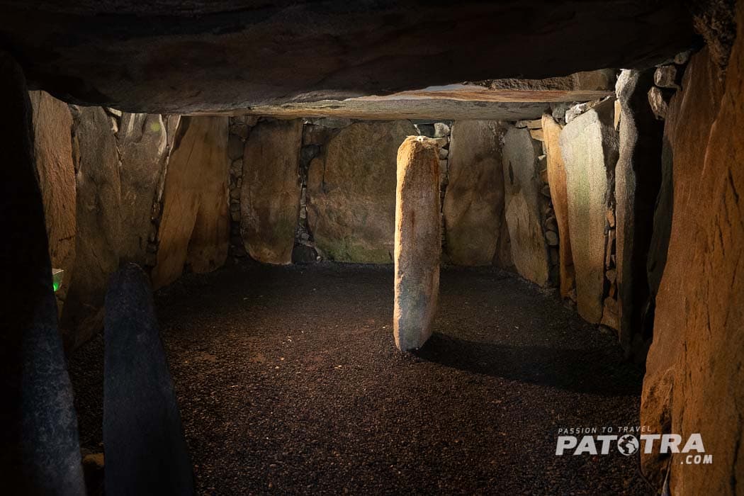 dolmengrab von innen