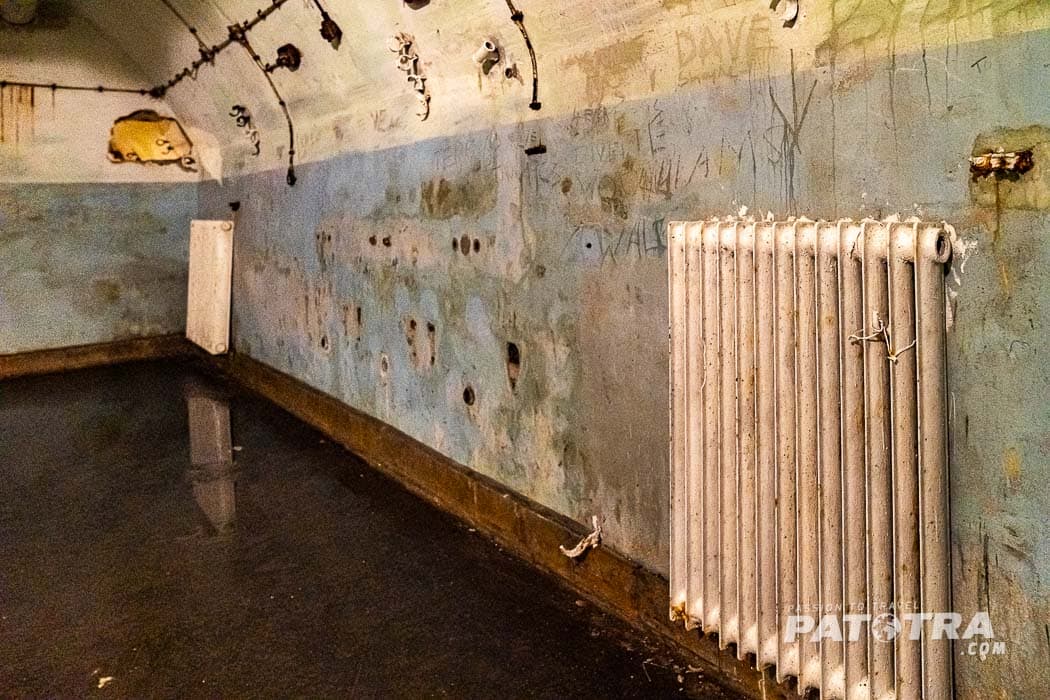 Heizung im Kellergang