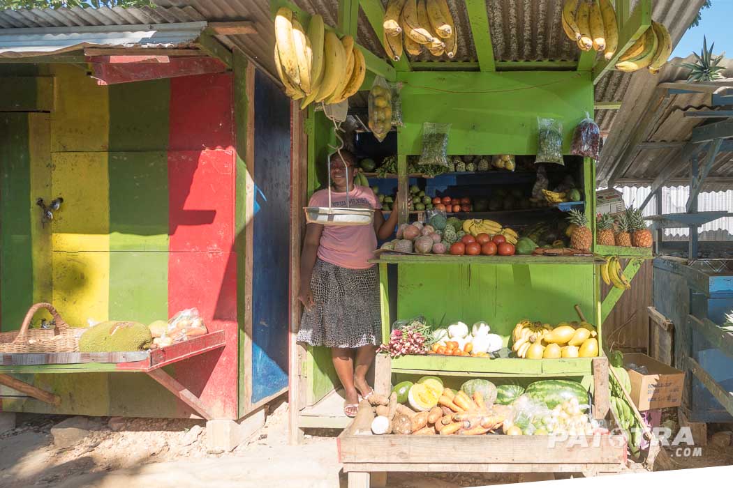Früchtemarkt in Negril