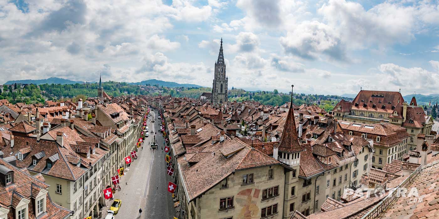 Blick auf Bern vom Zytglogge
