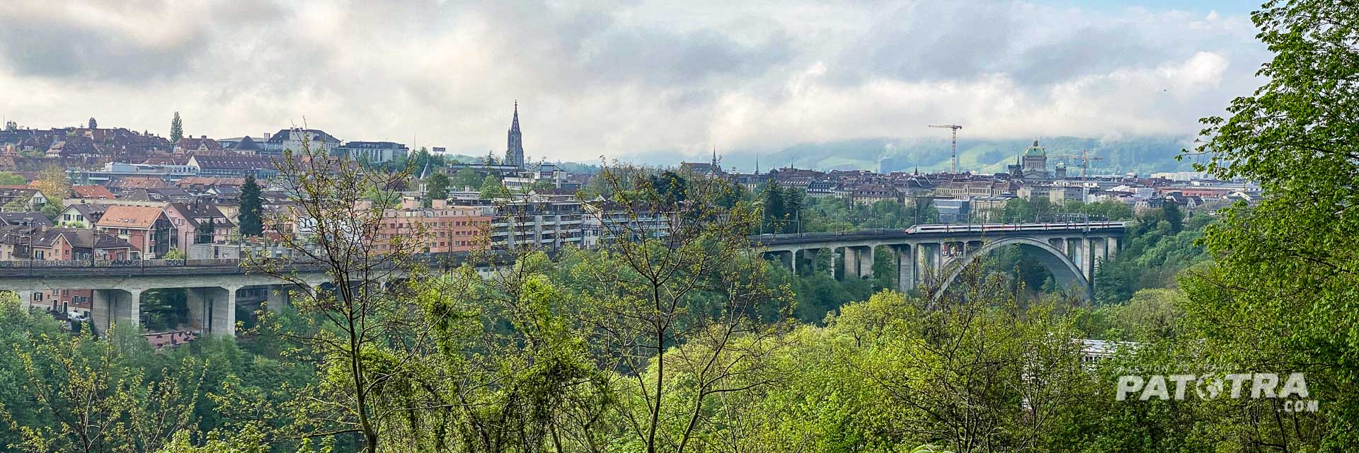 Stadtansicht auf Bern