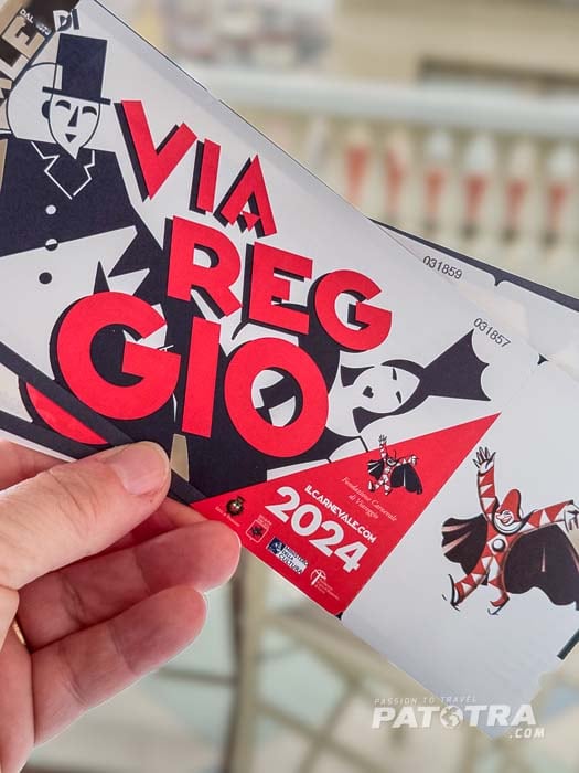 Eintrittskarten für den Karneval in Viareggio