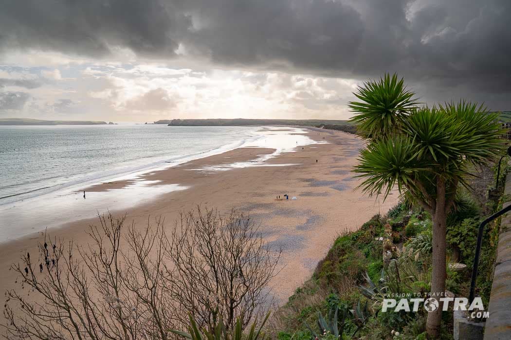 grosser Sandstrand Tenby